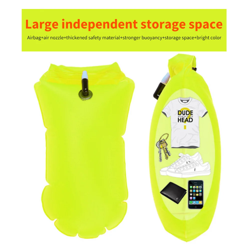 ถุงกันน้ำแบบเป่าลม 1 ชิ้น พร้อ - Swim Buoy Open Water บทวิจารณ์และราคา
