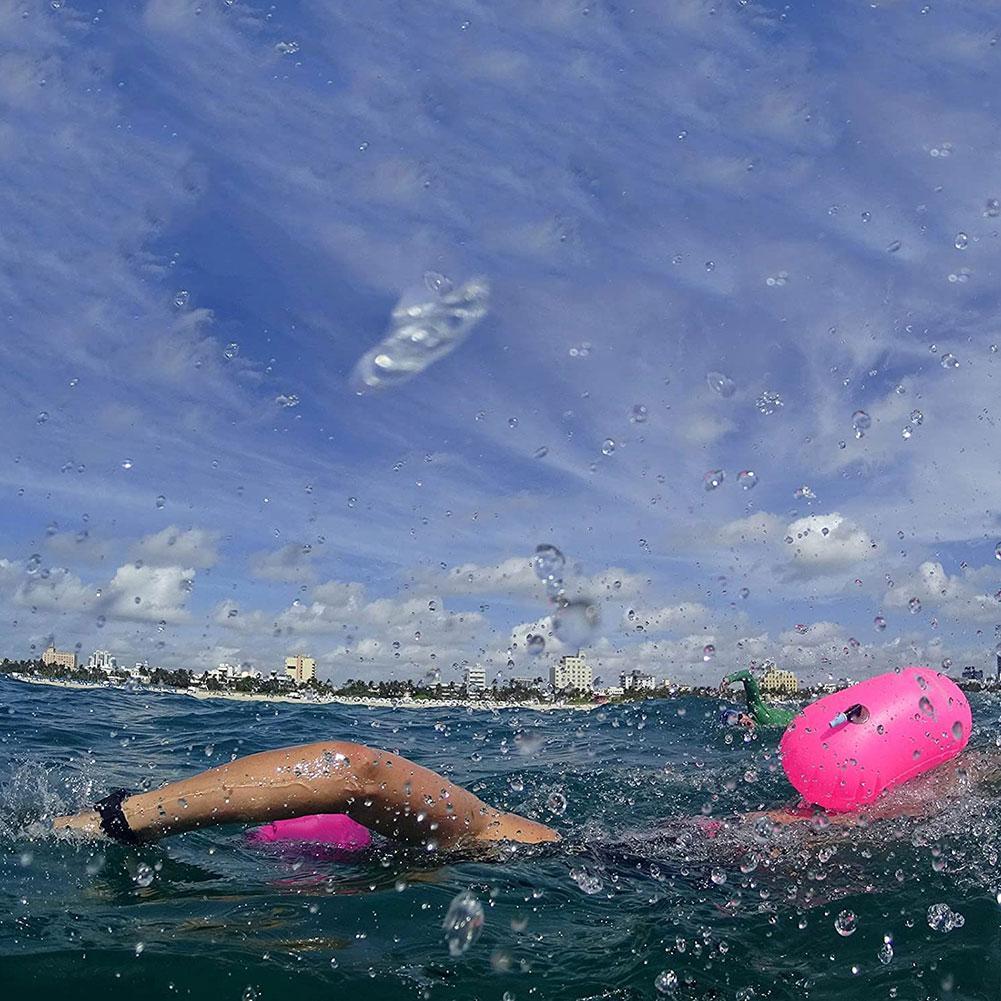 ถุงกันน้ำพองลม PVC สำหรับว่ายน - Swim Buoy Open Water บทวิจารณ์และราคา