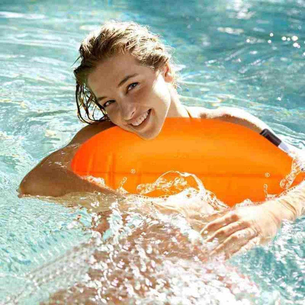 ทุ่นลอยน้ำเป่าลมแบบเปิด น้ำหนั - Swim Buoy Open Water บทวิจารณ์และราคา